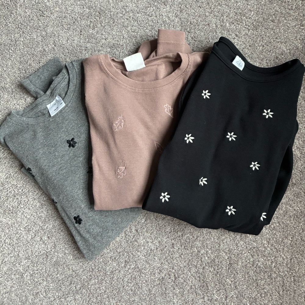 Zara Ribbed Crewneck Sweater - Heather Gray